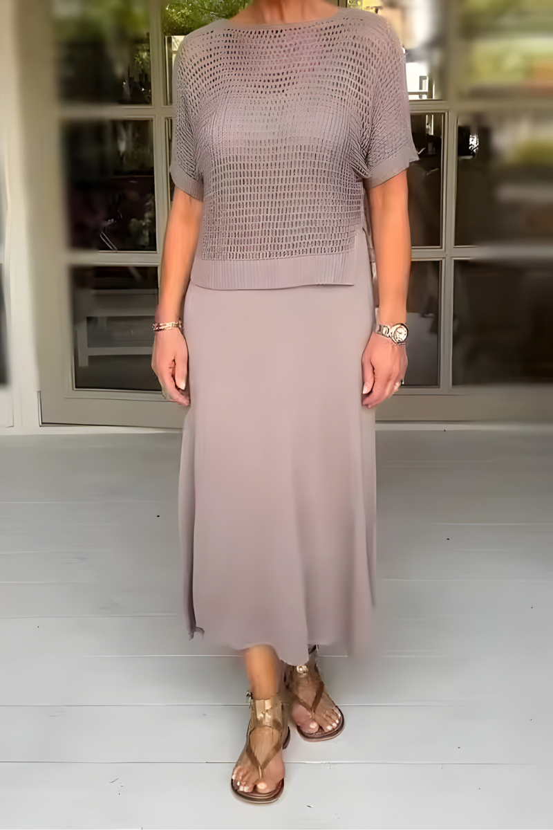 NORMA - Kuscheliges Strickkleid für kalte Tage